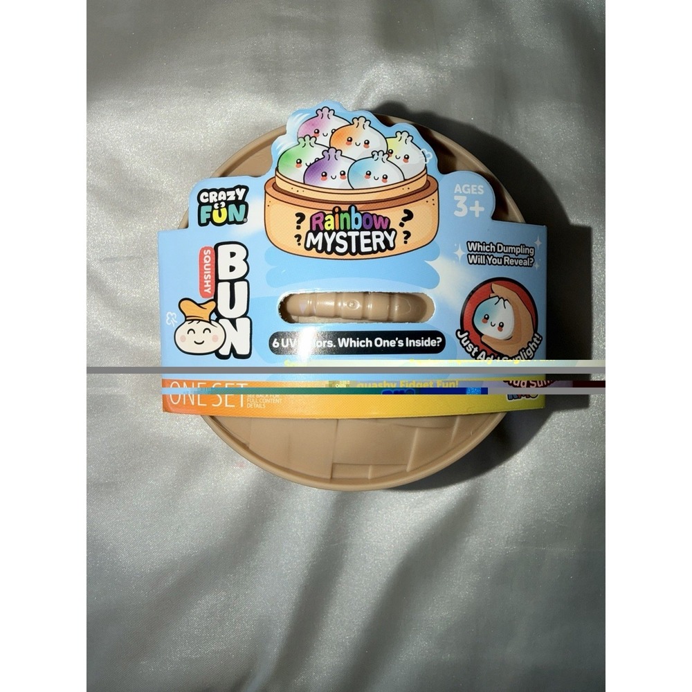 Rainbow Mystery Squishy Bun NEW UV Dumpling S11 TIKTOK VIRAL